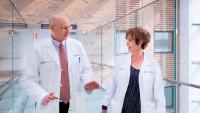 Two doctors discussing